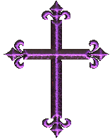 purple crosses